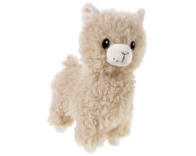 Lama staand lichtbruin (20cm)