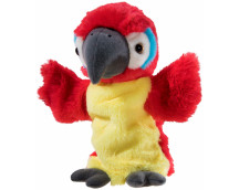 Handspeelpop Papegaai (25cm)