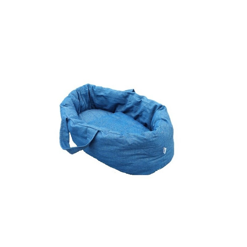 Poppendraagmand jeans