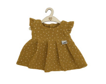 Jurk Spring ochre dots