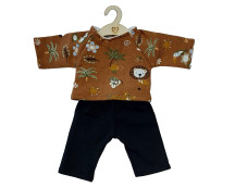 Poppenbroek en -shirt safari