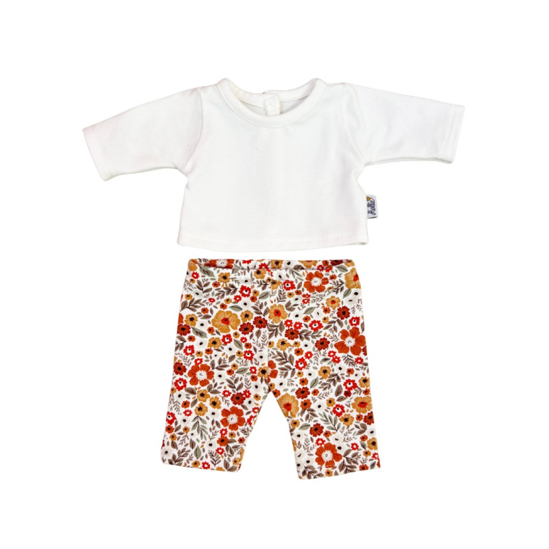 Kledingset Poppy caramel flowers Kledingset Poppy caramel flowers