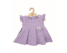 Jurk Spring lavender dots