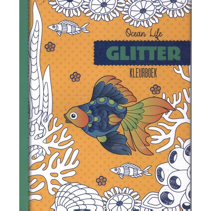 Glitterkleurboek - Ocean Life Glitterkleurboek - Ocean Life