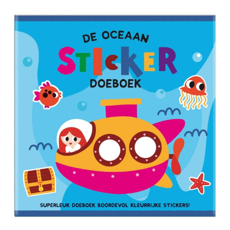 Creatieve Doeboek sticker - De Oceaan Creatieve Doeboek sticker - De Oceaan