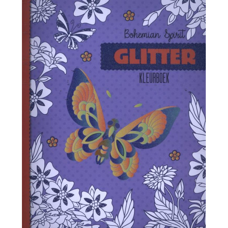 Glitterkleurboek - Bohemian Spirit Glitterkleurboek - Bohemian Spirit