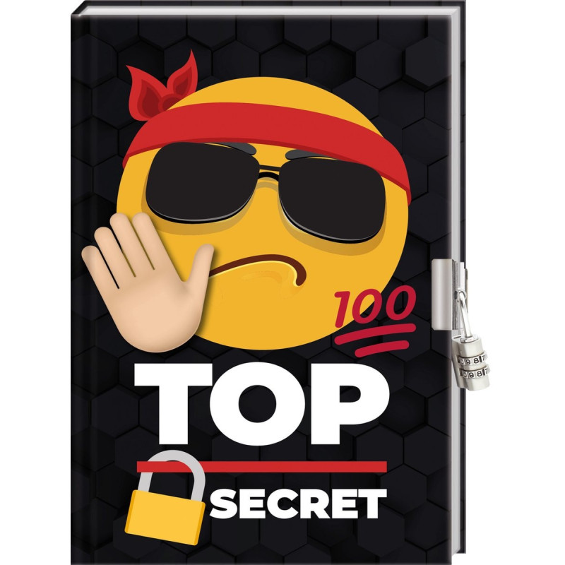 Dagboek met slot - Top Secret per stuk
