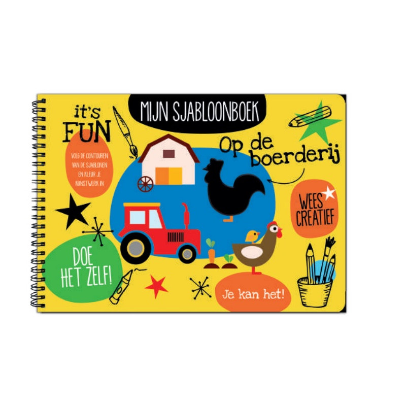 Sjabloonboek - Op de boerderij Sjabloonboek - Op de boerderij