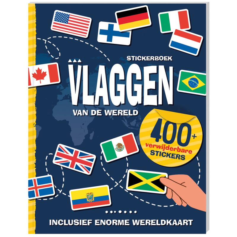 Stickerboek Vlaggen van de wereld Stickerboek Vlaggen van de wereld