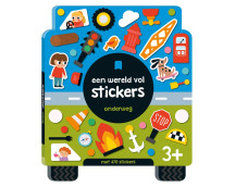 Een wereld vol stickers - Onderweg