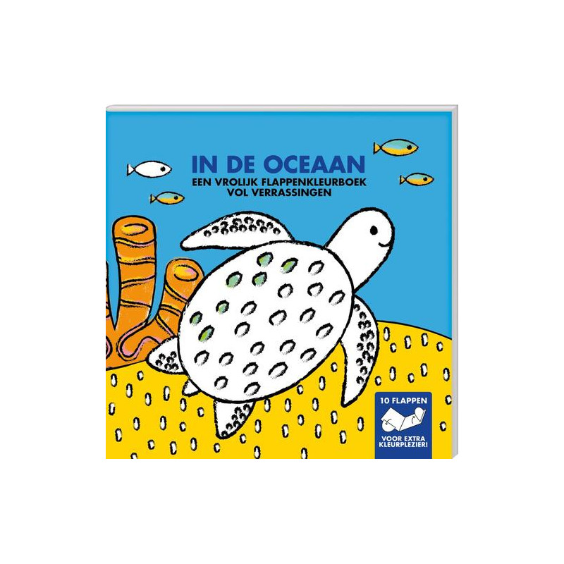 Flappenkleurboek - In de oceaan Flappenkleurboek - In de oceaan