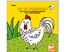 Flappenkleurboek - Op de boerderij