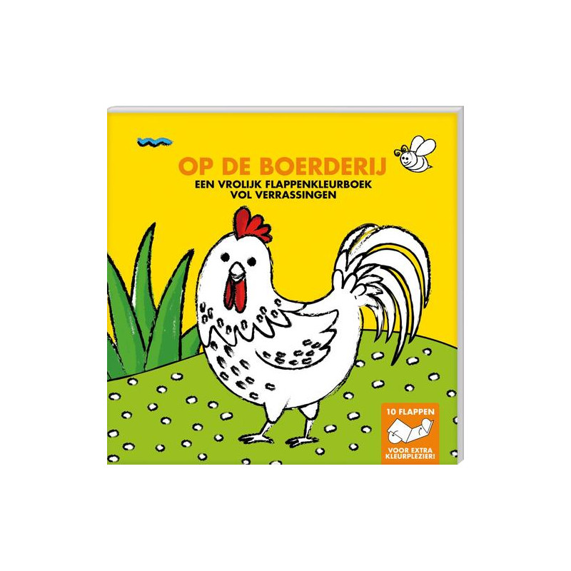 Flappenkleurboek - Op de boerderij Flappenkleurboek - Op de boerderij