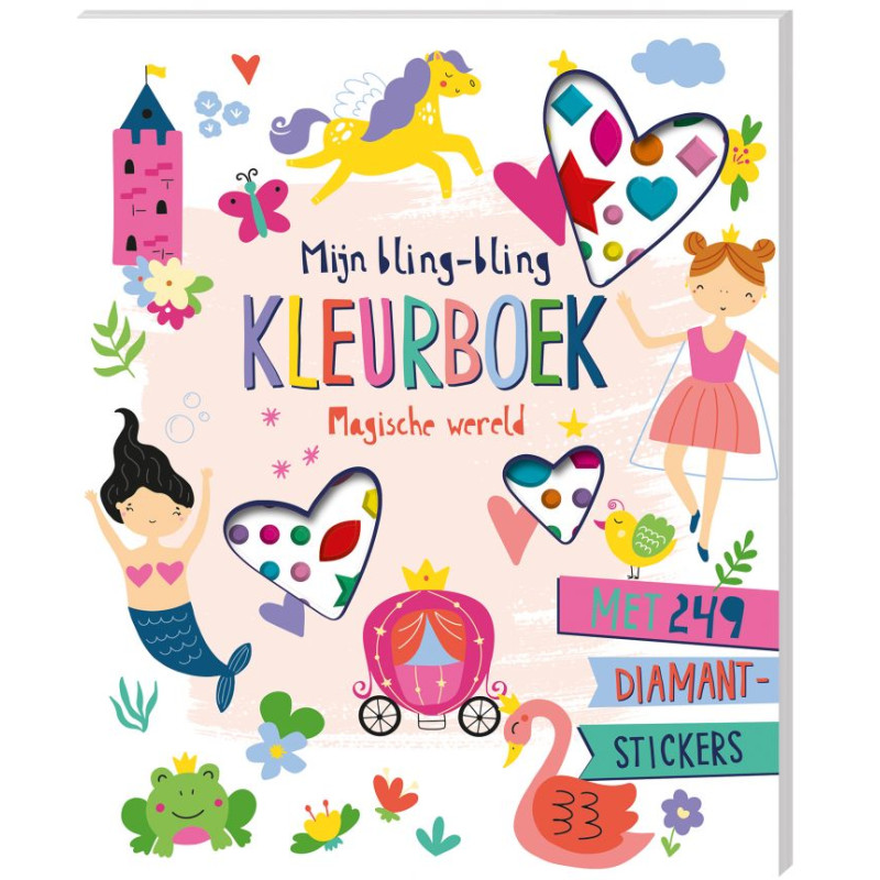 Mijn bling-bling kleurboek - Magische wereld Mijn bling-bling kleurboek - Magische wereld