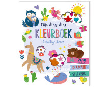 Mijn bling-bling kleurboek - Schattige dieren