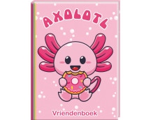 Vriendenboek - Axolotl