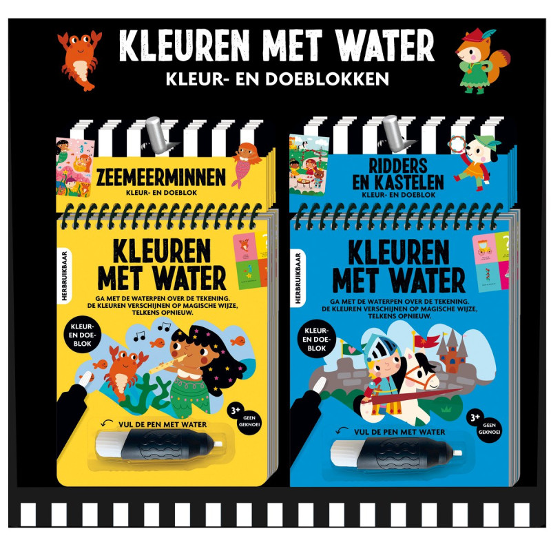 Display kleuren met water 5 - 2 x 5 ex. Display kleuren met water 5 - 2 x 5 ex.