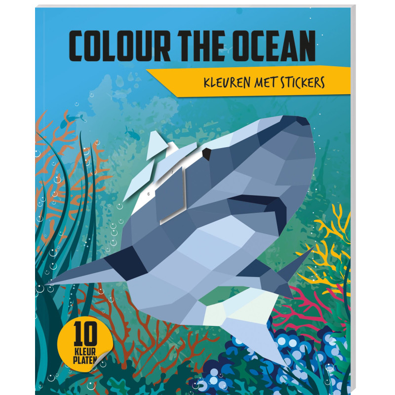 Stickerboek voor volwassenen - Colour the Ocean Stickerboek voor volwassenen - Colour the Ocean