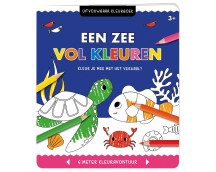 Uitvouwbaar kleurboek - Een zee vol kleuren