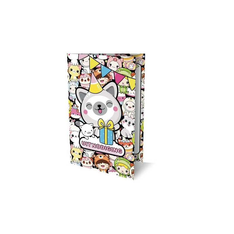 Uitnodigingen - Kawaii 1 - PK 952 - set van 6 (per stuk €3,95)
Uitnodigingen - Kawaii 1 - PK 952 - set van 6 (per stuk €3,95)