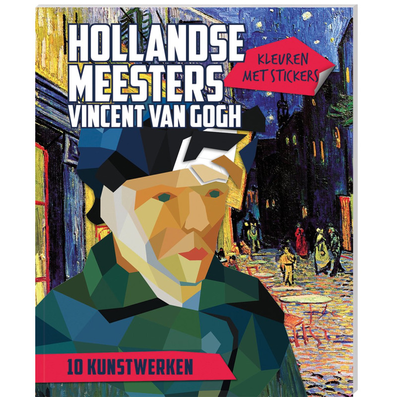Kleuren met stickers - Hollandse meesters: Vincent van Gogh Kleuren met stickers - Hollandse meesters: Vincent van Gogh