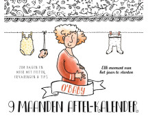 9 maanden aftelkalender (O'Baby by Pauline)