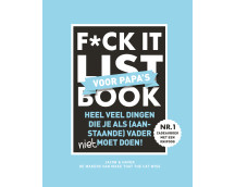 F*ck it list book voor papa's