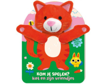 Handpopboeken - Kat, kom je spelen?