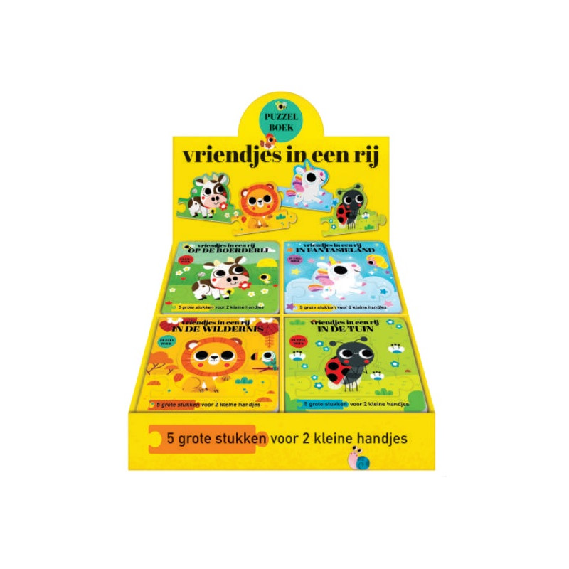Display vriendjes in een rij 4Tx3E Display vriendjes in een rij 4Tx3E