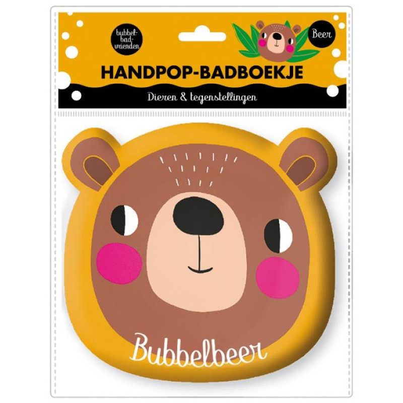 Handpop badboekjes - Beer Handpop badboekjes - Beer