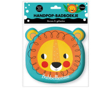Handpop badboekjes - Leeuw