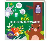Kleuren met water - Bos