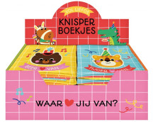 Display Knisperboekjes vol liefde - 2 x 5 ex.