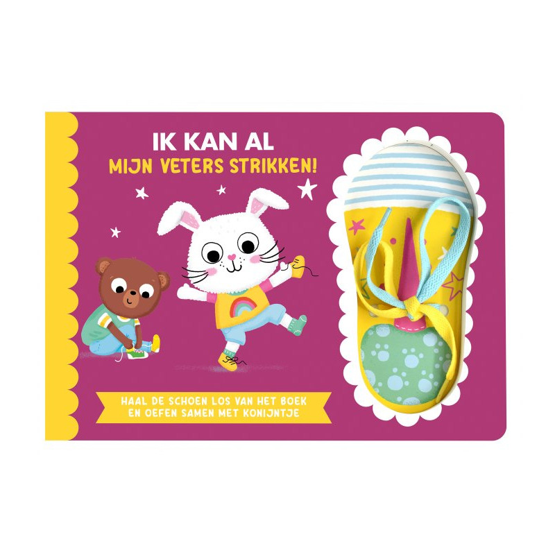 Ik kan al... Mijn veters strikken! Ik kan al... Mijn veters strikken!