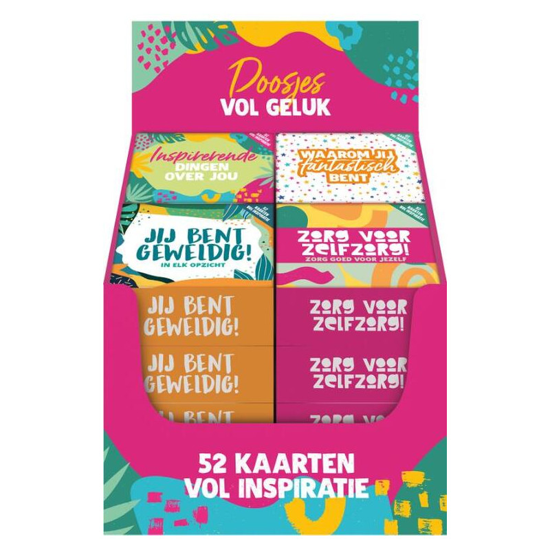 Display Doosjes vol geluk - 4 x 4 ex. 