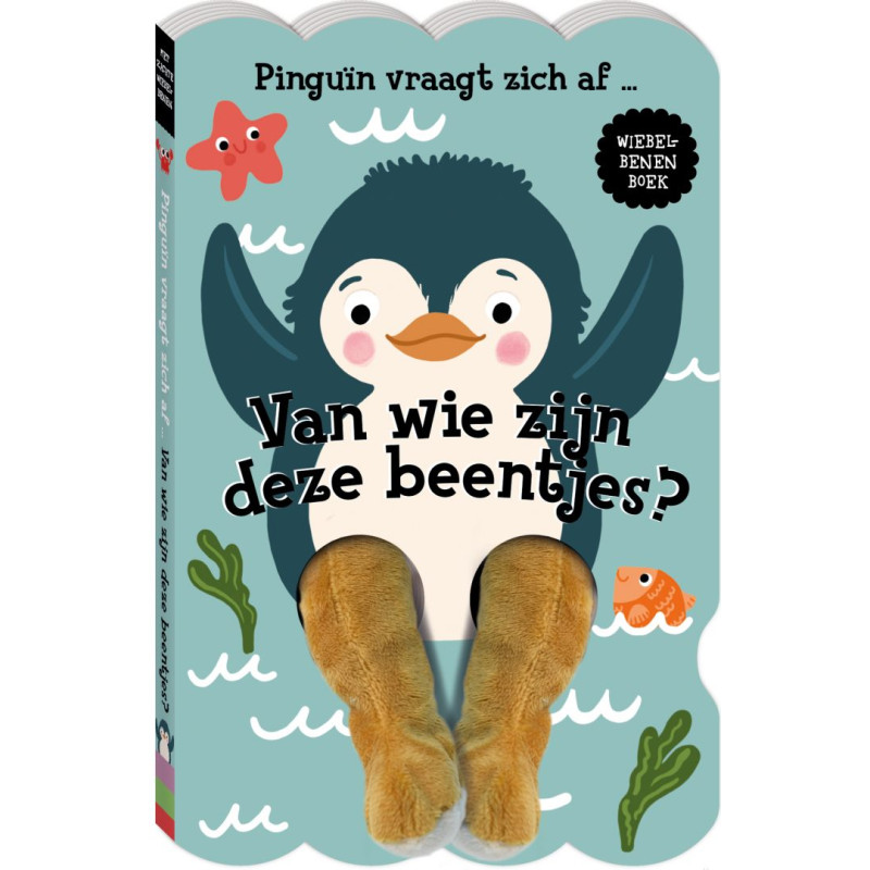 Van wie zijn deze beentjes? Pinguïn vraagt zich af... Van wie zijn deze beentjes? Pinguïn vraagt zich af...