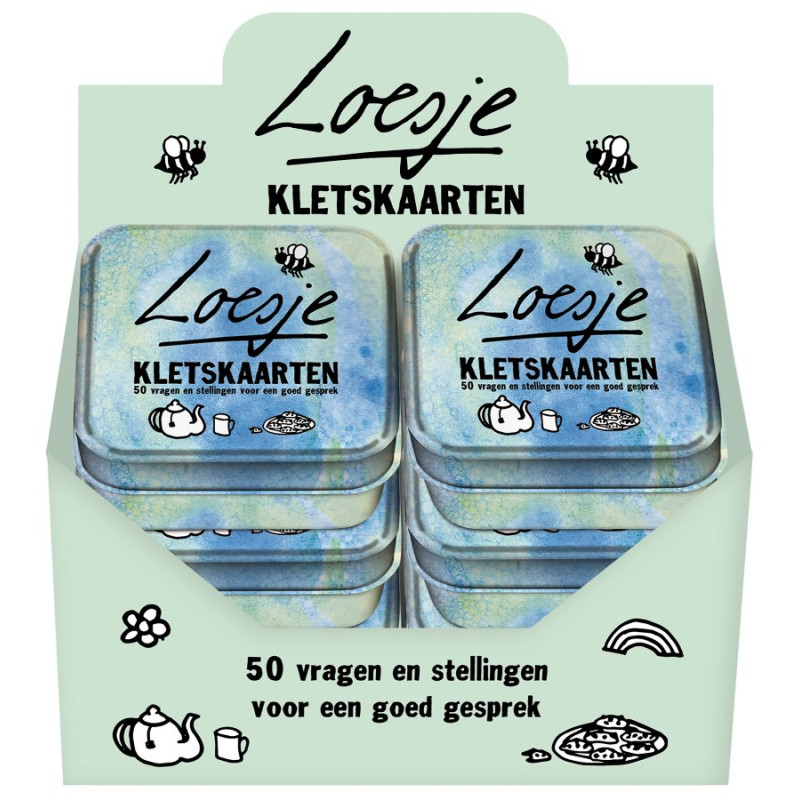 Display Loesje - Kletskaarten Display Loesje - Kletskaarten