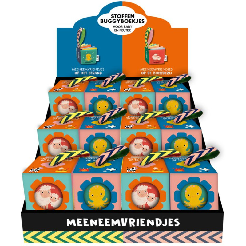 Display Meeneemvriendjes - 2 x 6 ex. 