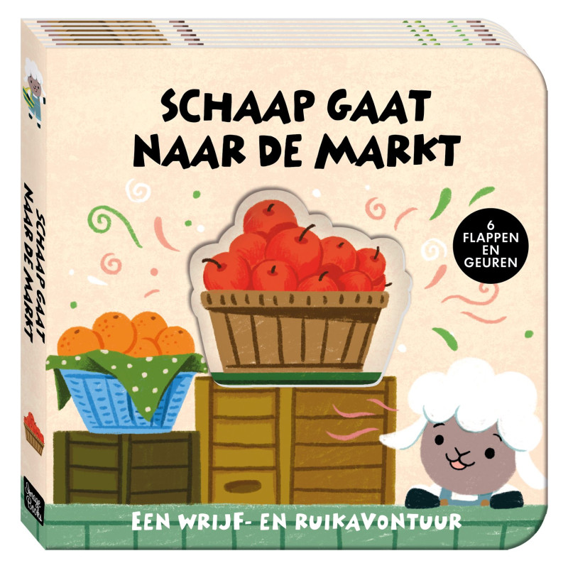 Een wrijf- en ruikavontuur - Schaap gaat naar de markt Een wrijf- en ruikavontuur - Schaap gaat naar de markt
