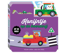 Op de weg - Konijntje op de boerderij