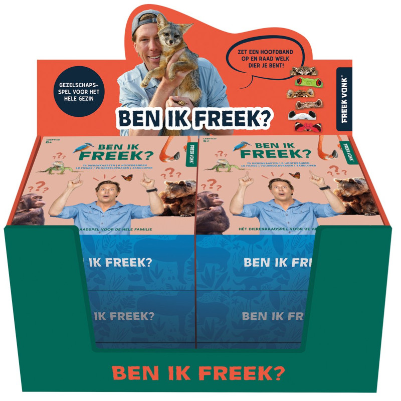 Display Freek Vonk Ben ik Freek? - 1 x 6 ex. Display Freek Vonk Ben ik Freek? - 1 x 6 ex.