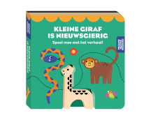 Vrolijke houten vriendje - Kleine giraf is nieuwsgierig