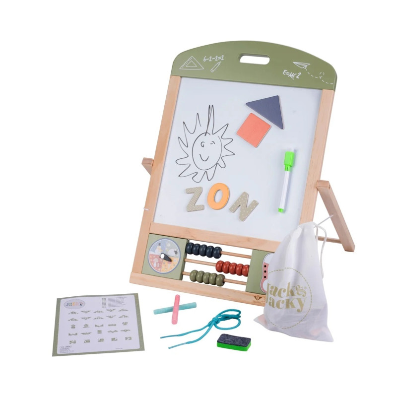 Jack & Jacky schoolbord/tafelbord