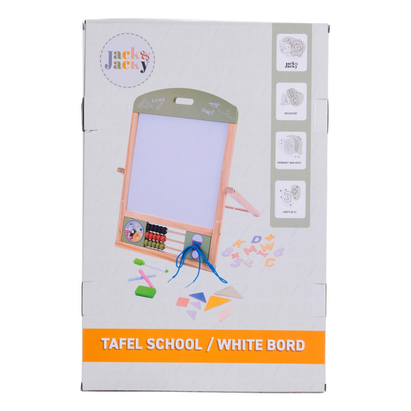 Jack & Jacky schoolbord/tafelbord