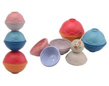 Happy World bio plastic stapelballen in doos