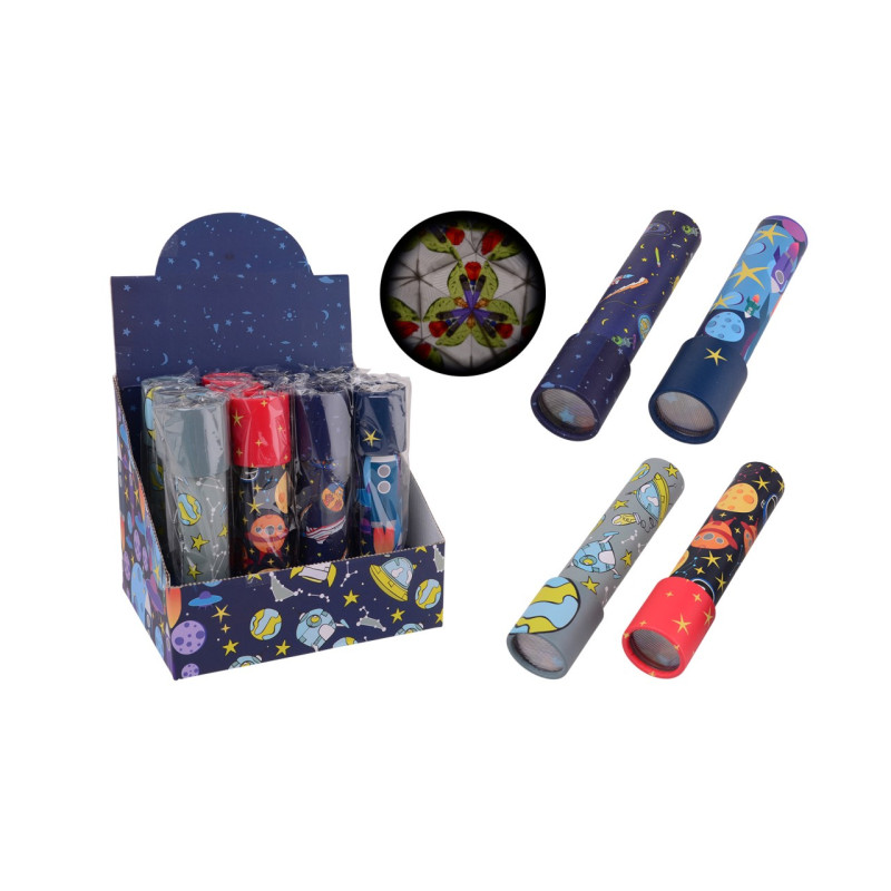Kaleidoscoop in display, 4 assorti Kaleidoscoop in display, 4 assorti