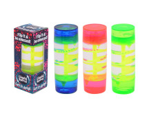 Liquid motion lava spiraal tube, 4 assortie