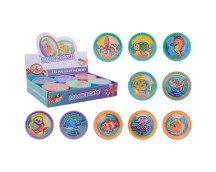 Hersenkraker doolhof spel rond in display, 12 assortie