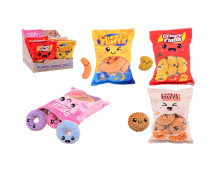 Plush & Play - Snack zakjes, 4 assorti
