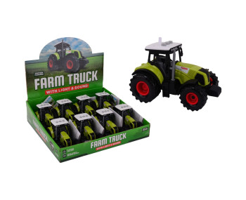 Junior Farming tractor frictie met licht en geluid